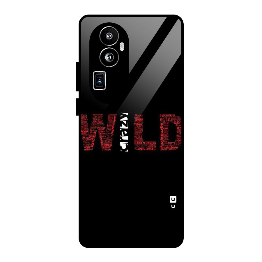 Wild Crazy Glass Back Case for Oppo Reno10 Pro Plus