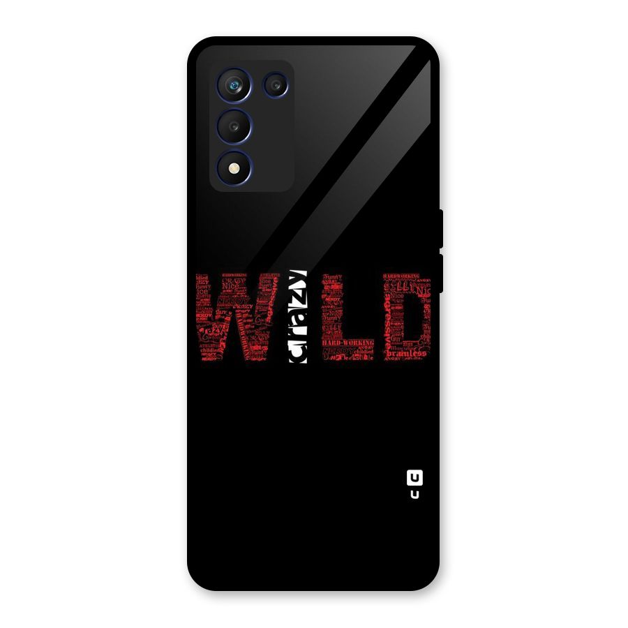 Wild Crazy Glass Back Case for Realme 9 5G Speed