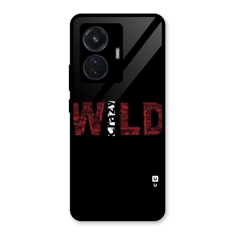 Wild Crazy Glass Back Case for Vivo T1 44W