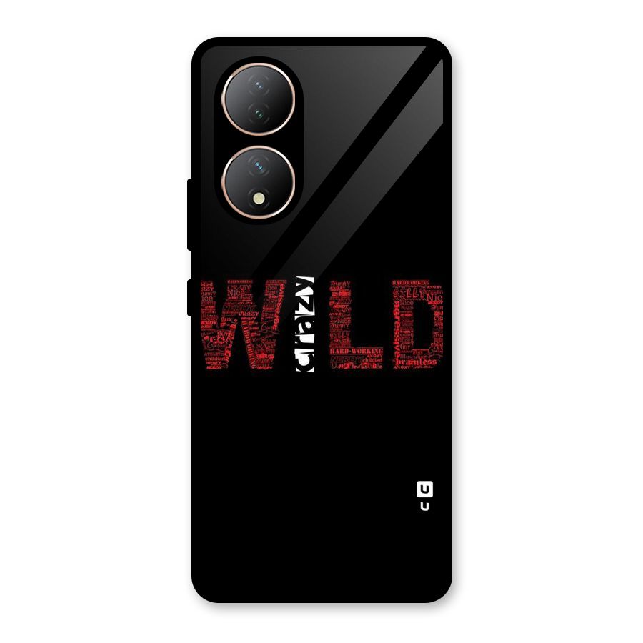 Wild Crazy Glass Back Case for Vivo Y100A