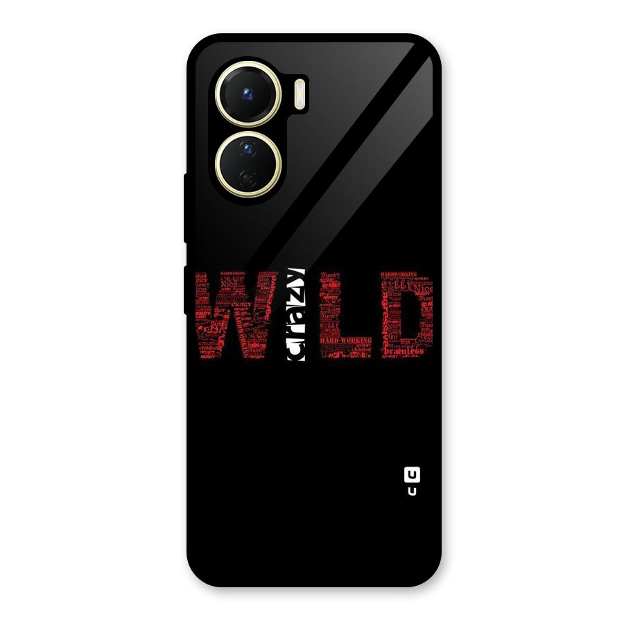 Wild Crazy Glass Back Case for Vivo Y16