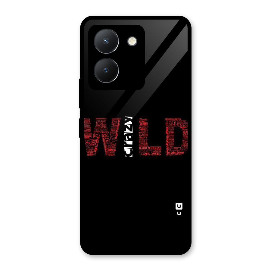 Wild Crazy Glass Back Case for Vivo Y36