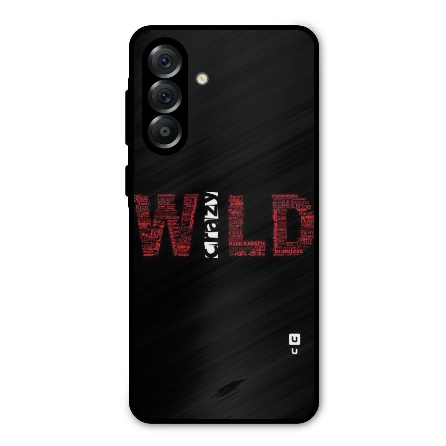 Wild Crazy Metal Back Case for Galaxy A56