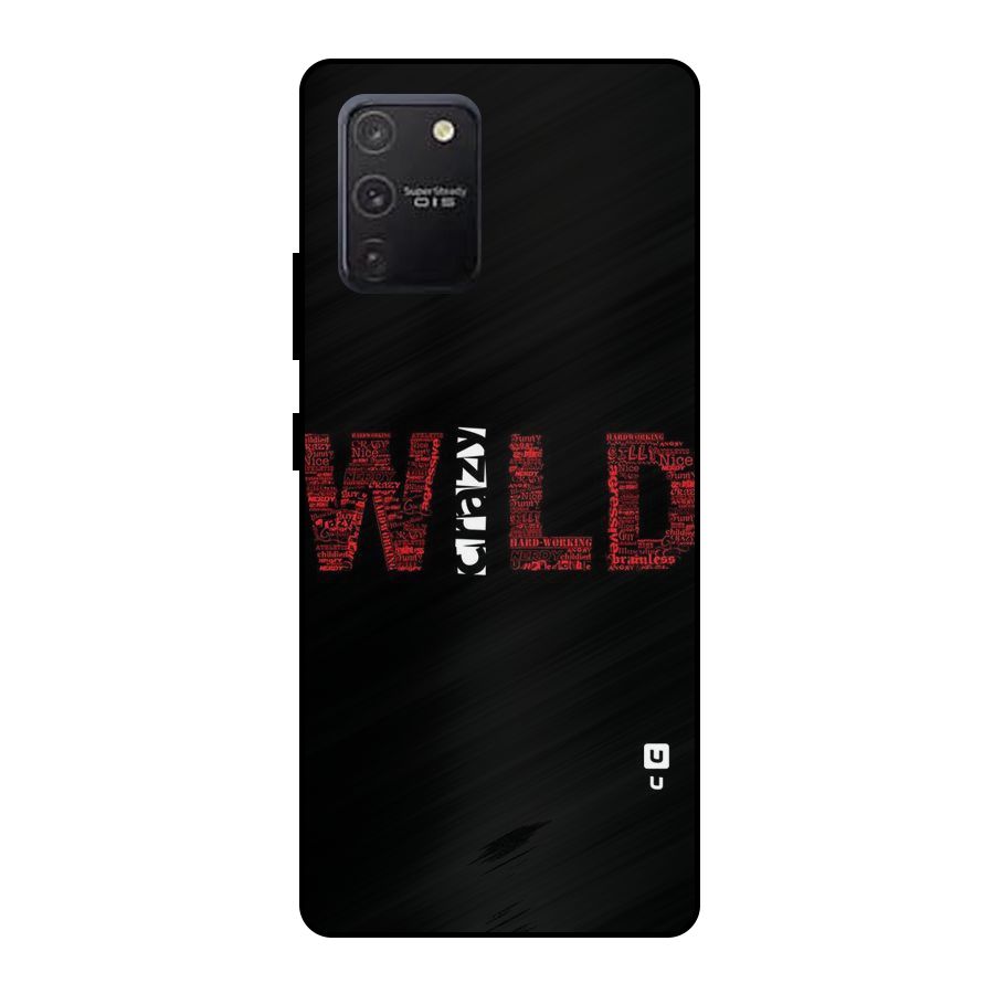 Wild Crazy Metal Back Case for Galaxy S10 Lite