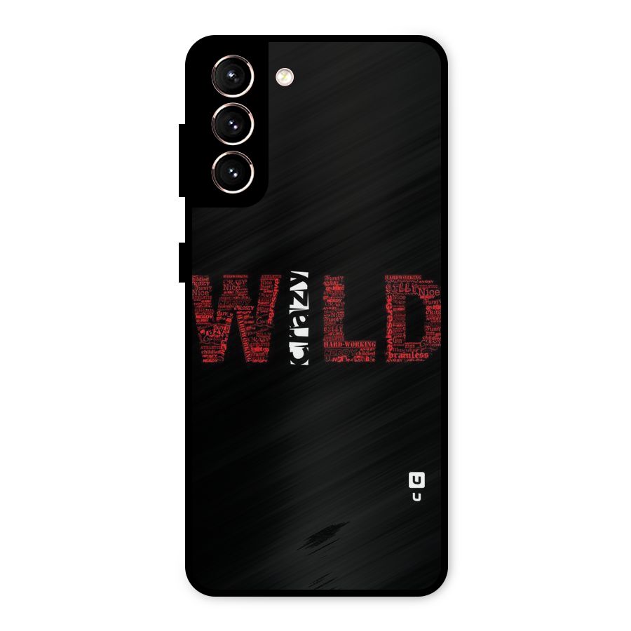 Wild Crazy Metal Back Case for Galaxy S21 5G
