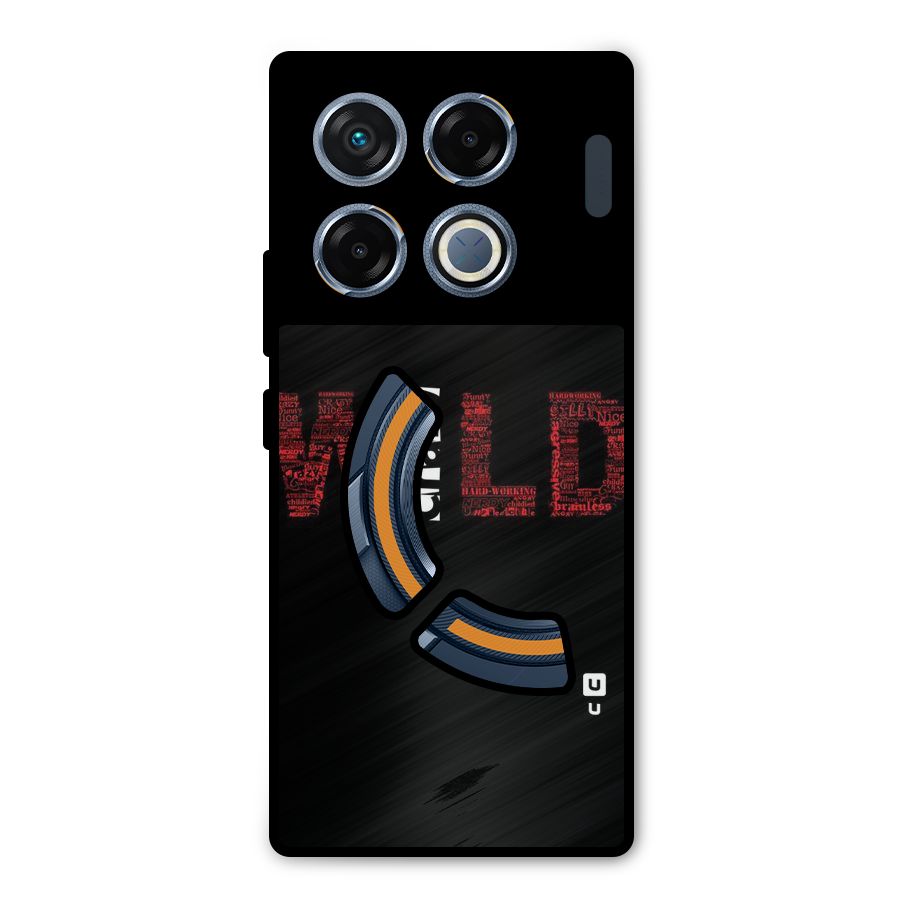 Wild Crazy Metal Back Case for Infinix GT 20 Pro