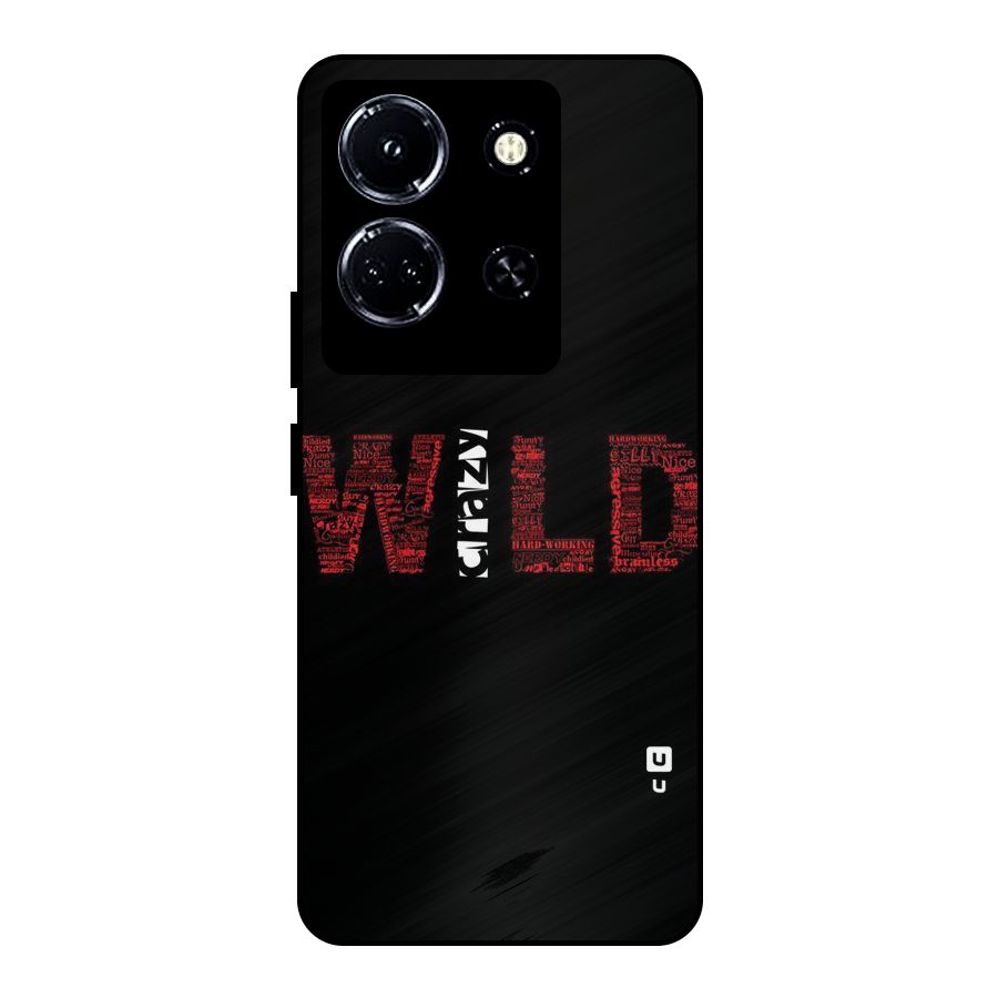 Wild Crazy Metal Back Case for Infinix Note 30 5G