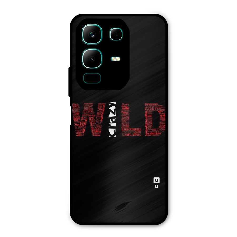 Wild Crazy Metal Back Case for Infinix Note 50x