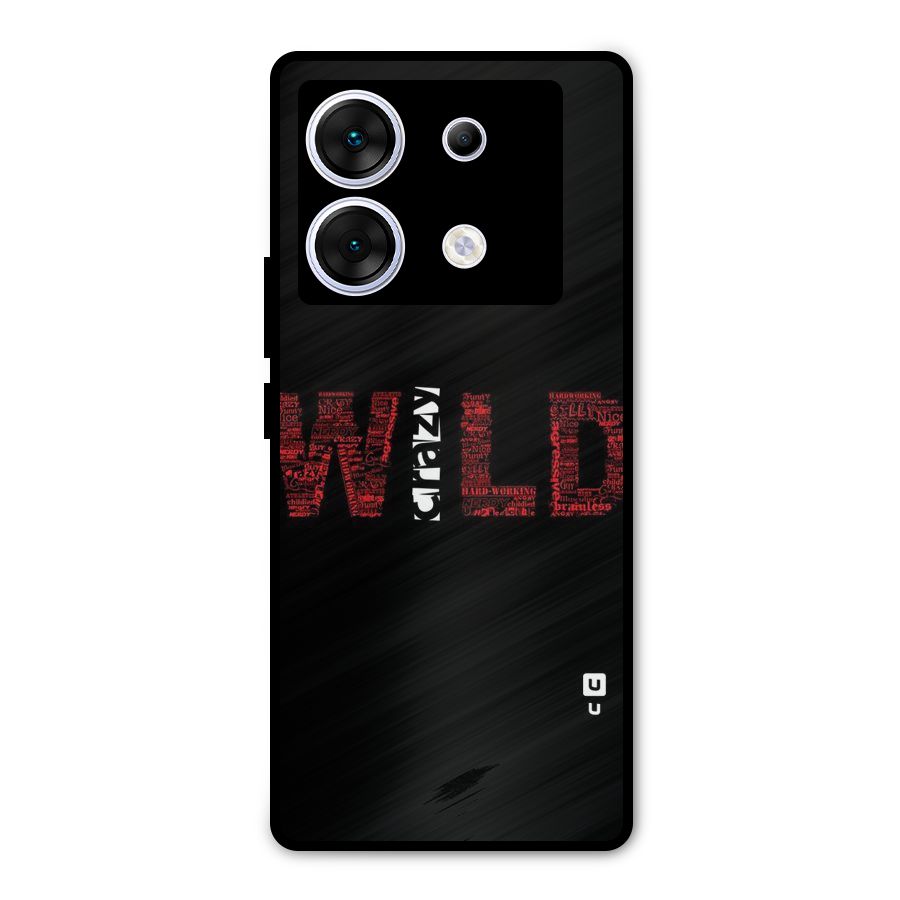 Wild Crazy Metal Back Case for Infinix Zero 30 5G