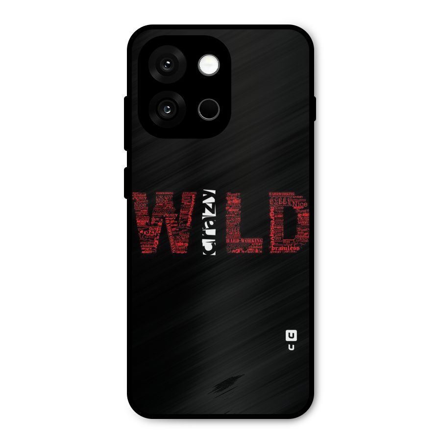 Wild Crazy Metal Back Case for OnePlus 13s