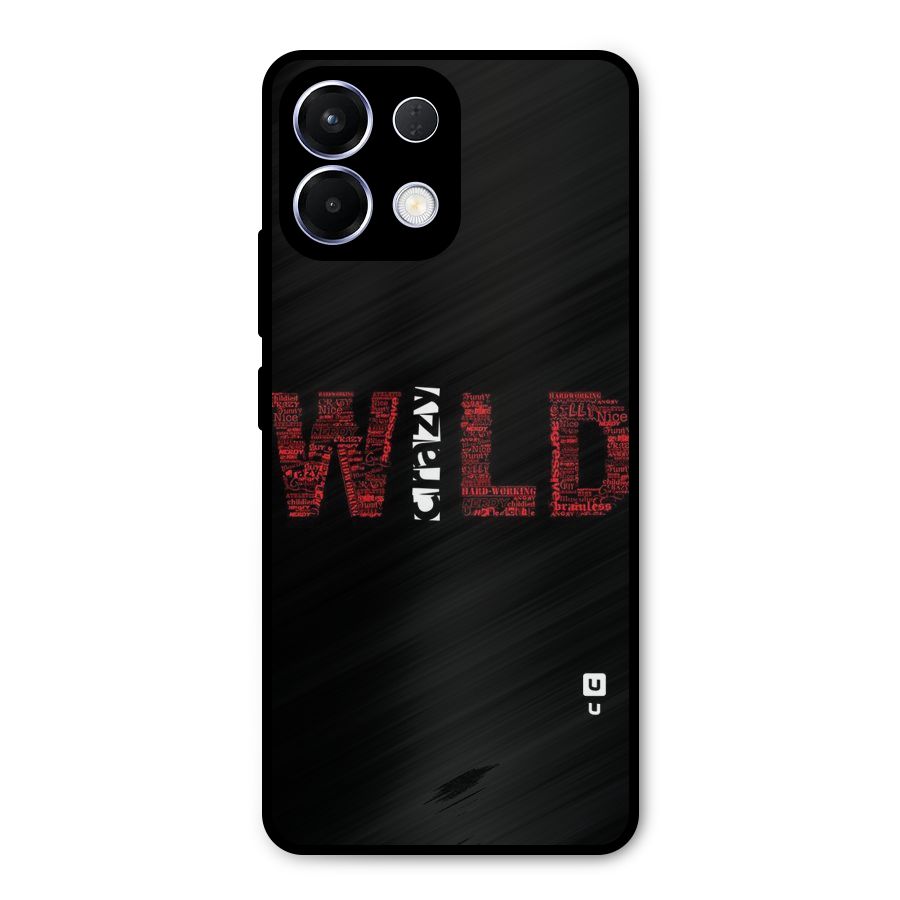 Wild Crazy Metal Back Case for Oppo K13