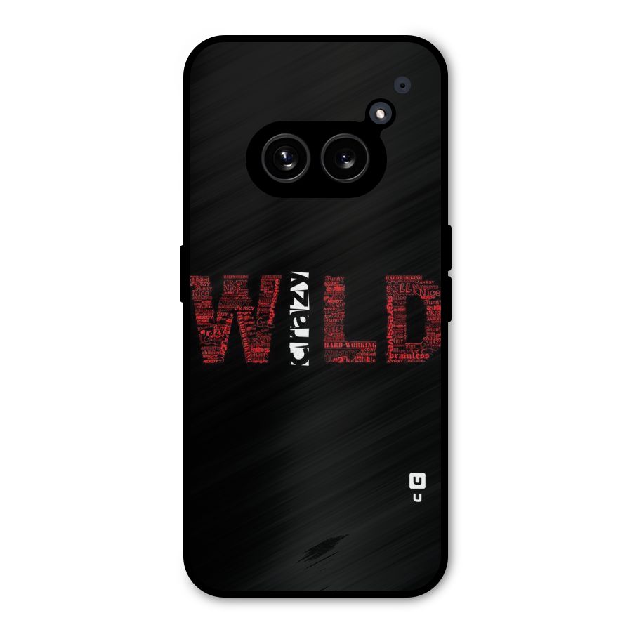 Wild Crazy Metal Back Case for Nothing Phone 2a