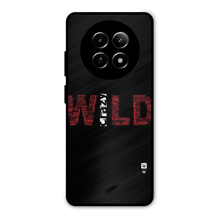 Wild Crazy Metal Back Case for Realme 12x 5G
