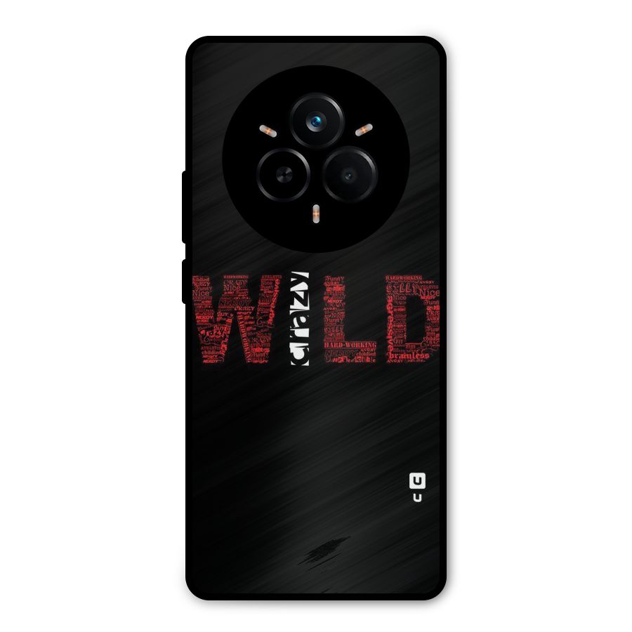 Wild Crazy Metal Back Case for Realme 14 Pro