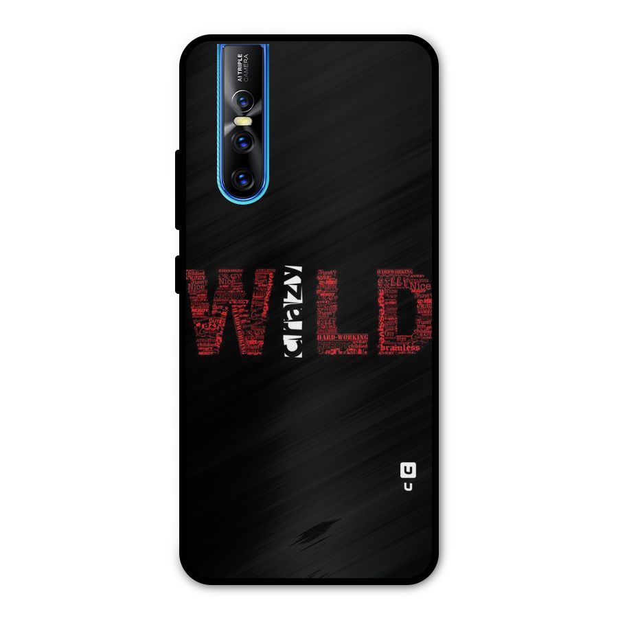 Wild Crazy Metal Back Case for Vivo V15 Pro