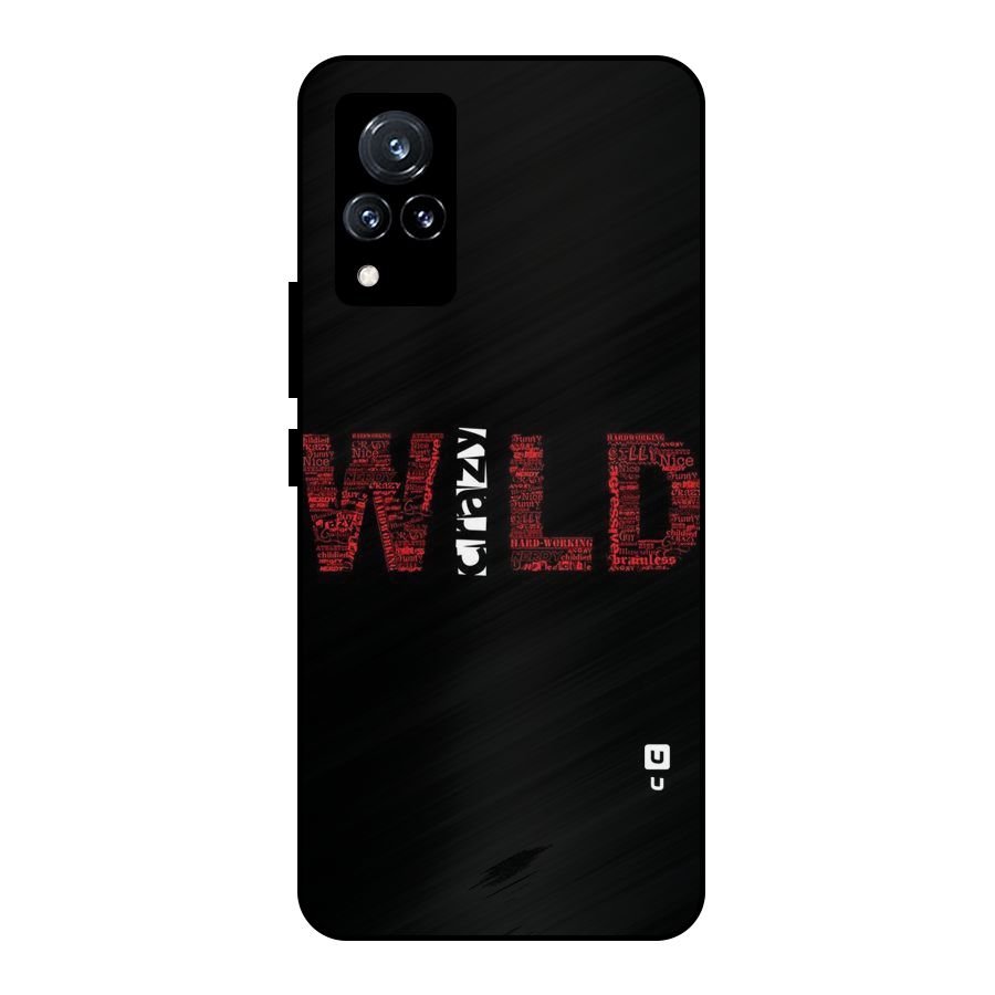 Wild Crazy Metal Back Case for Vivo V21 5G