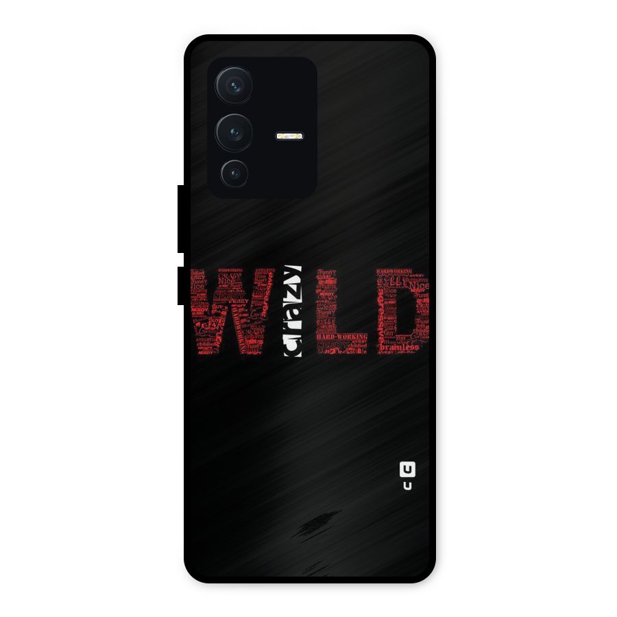 Wild Crazy Metal Back Case for Vivo V23 5G