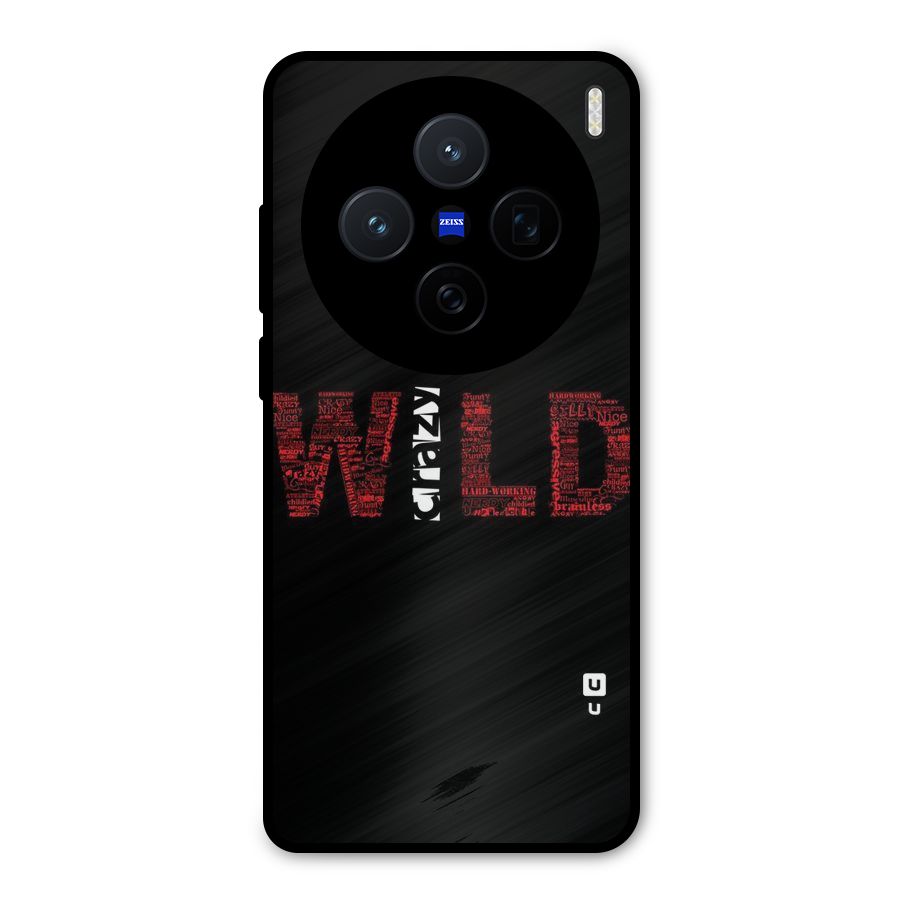 Wild Crazy Metal Back Case for Vivo X200
