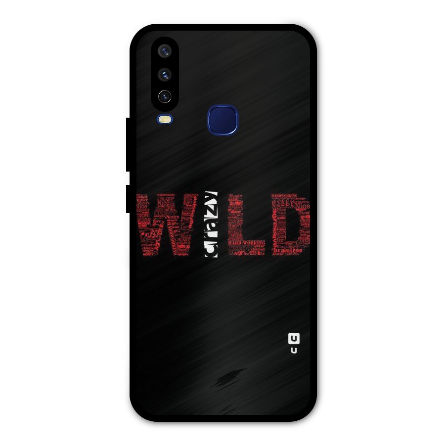 Wild Crazy Metal Back Case for Vivo Y15