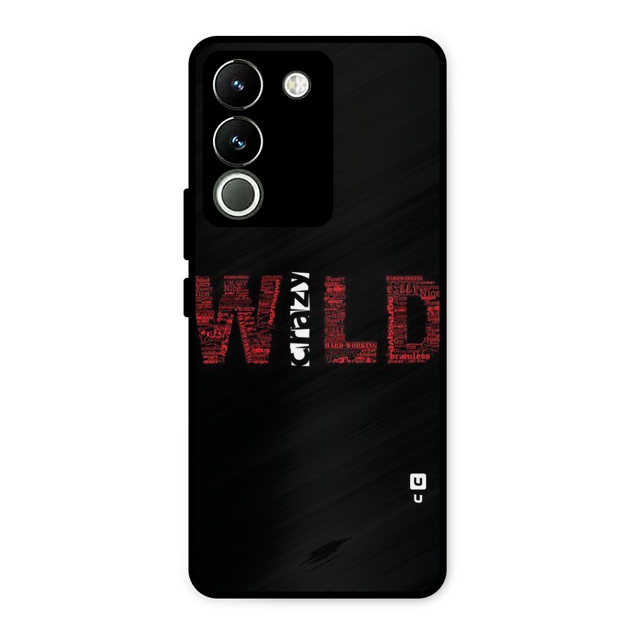 Wild Crazy Metal Back Case for Vivo Y200