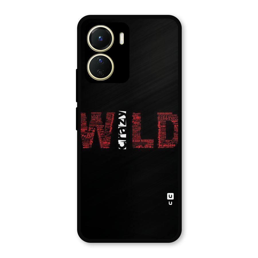 Wild Crazy Metal Back Case for Vivo Y56