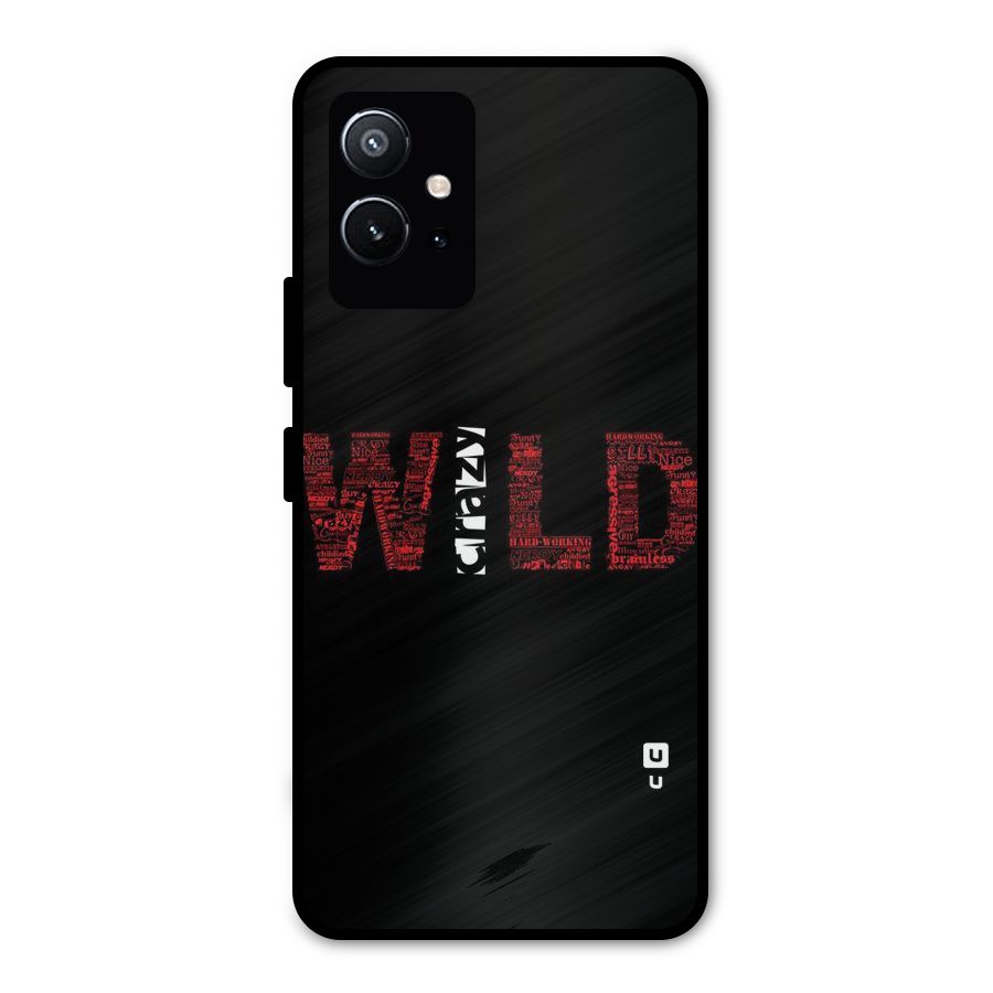 Wild Crazy Metal Back Case for Vivo Y75 5G