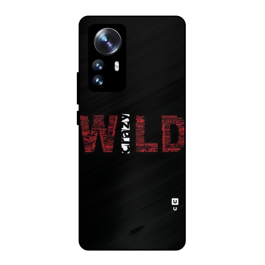 Wild Crazy Metal Back Case for Xiaomi 12 Pro