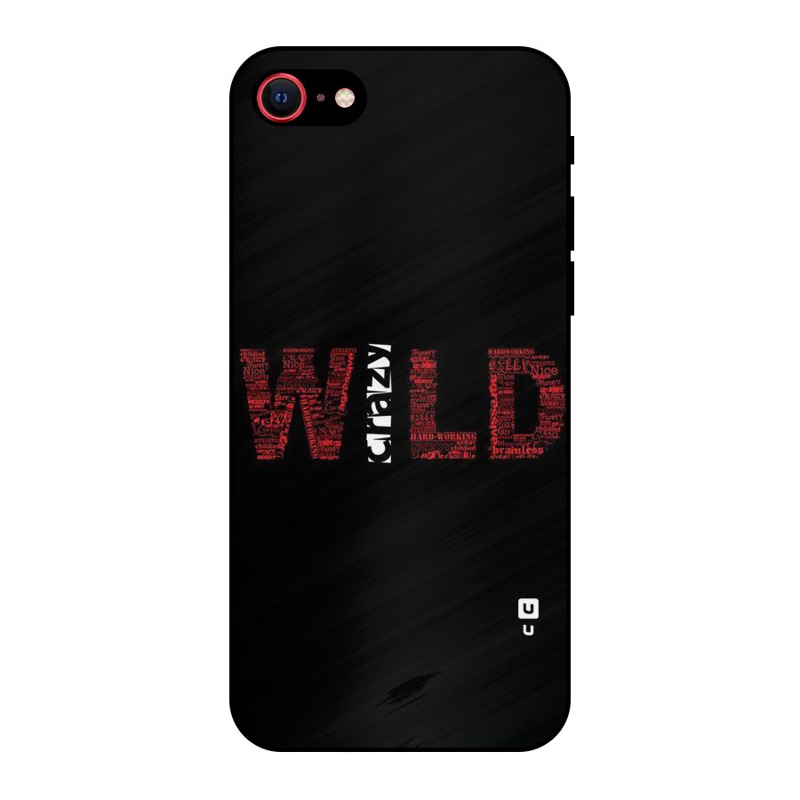 Wild Crazy Metal Back Case for iPhone 7