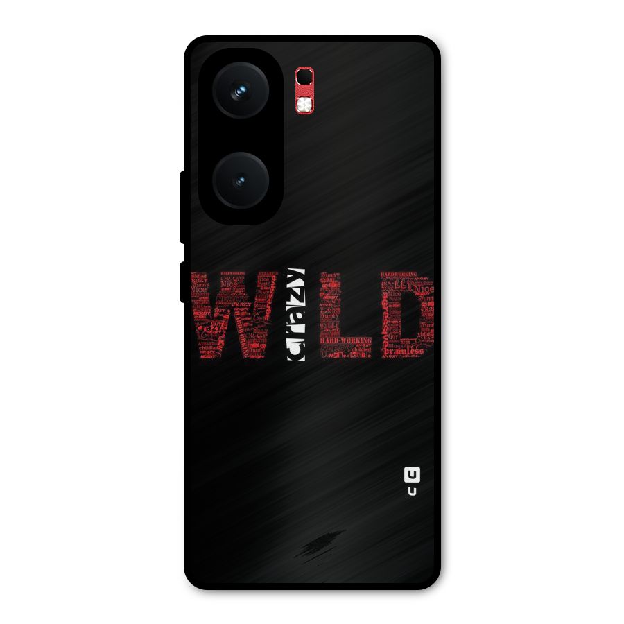 Wild Crazy Metal Back Case for iQOO Neo 9 Pro