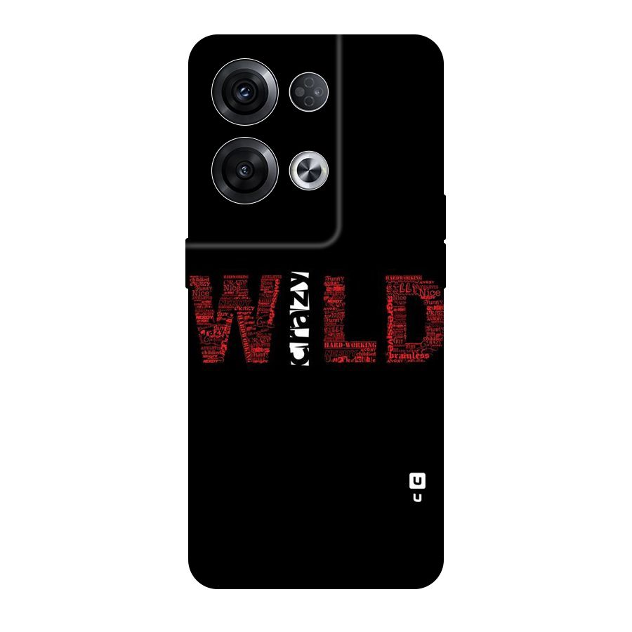 Wild Crazy Original Polycarbonate Back Case for Oppo Reno8 Pro 5G