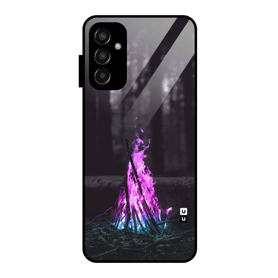Wild Fire Glass Back Case for Galaxy F13
