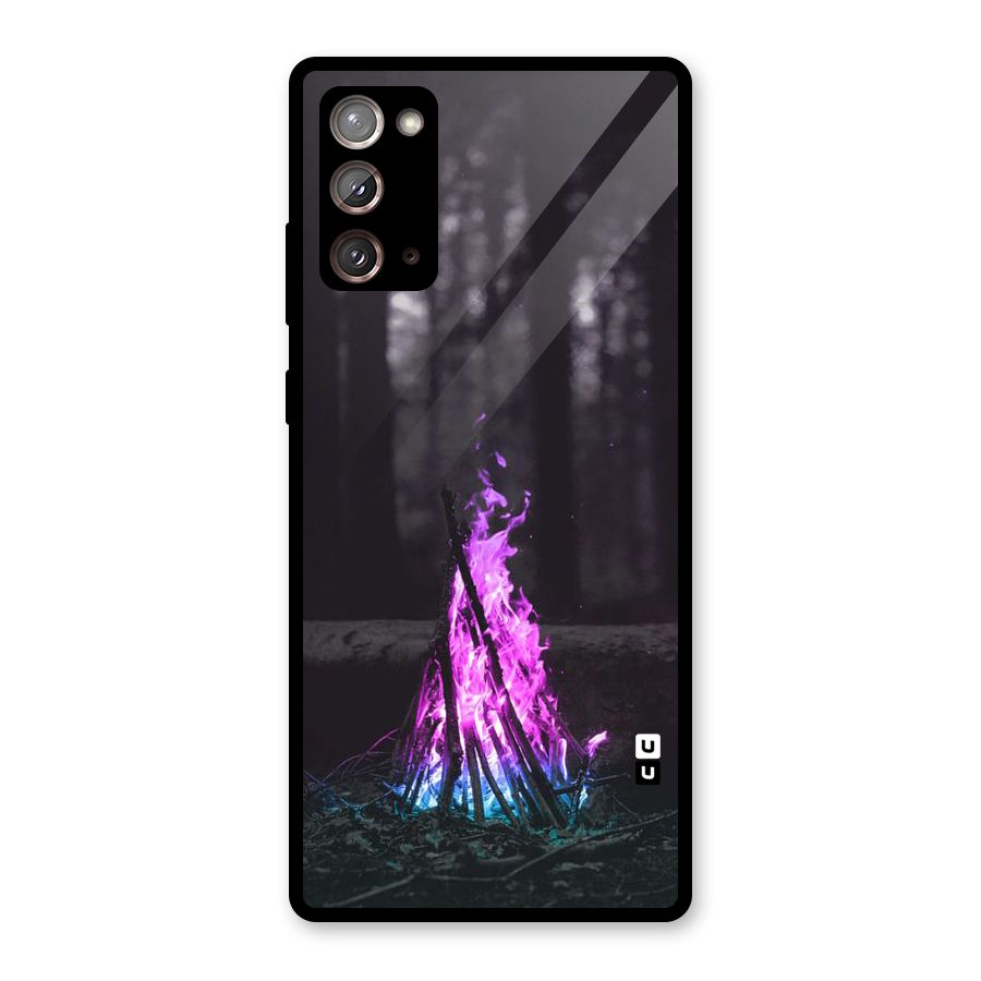 Wild Fire Glass Back Case for Galaxy Note 20