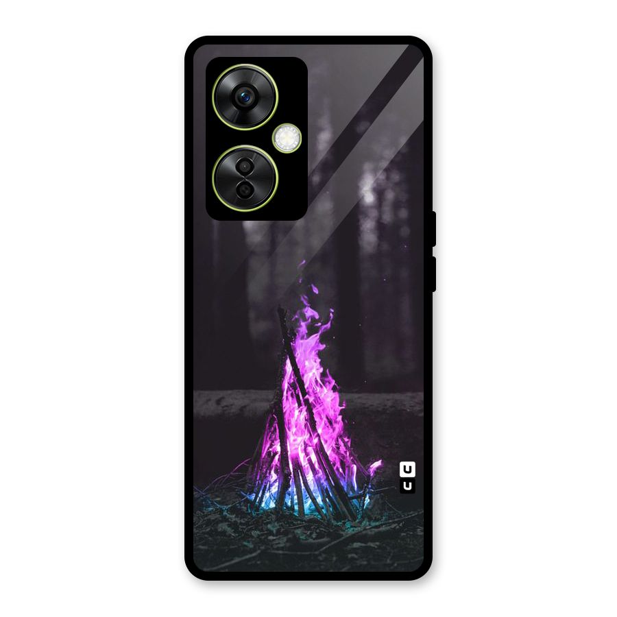 Wild Fire Glass Back Case for OnePlus Nord CE 3 Lite