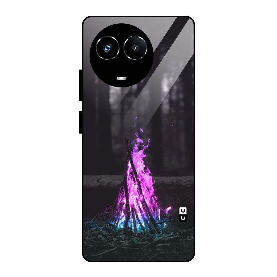 Wild Fire Glass Back Case for Realme Narzo 60X