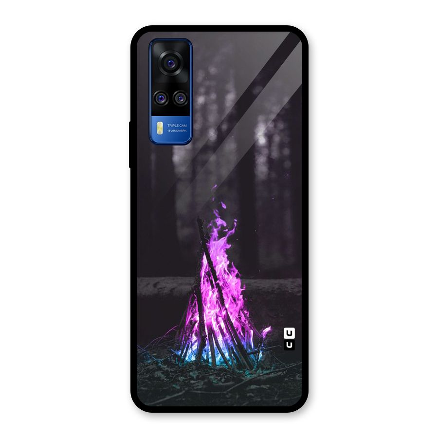 Wild Fire Glass Back Case for Vivo Y31