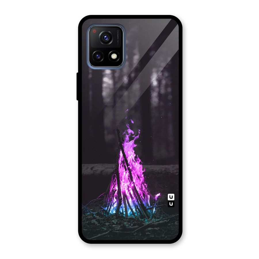 Wild Fire Glass Back Case for Vivo Y72 5G