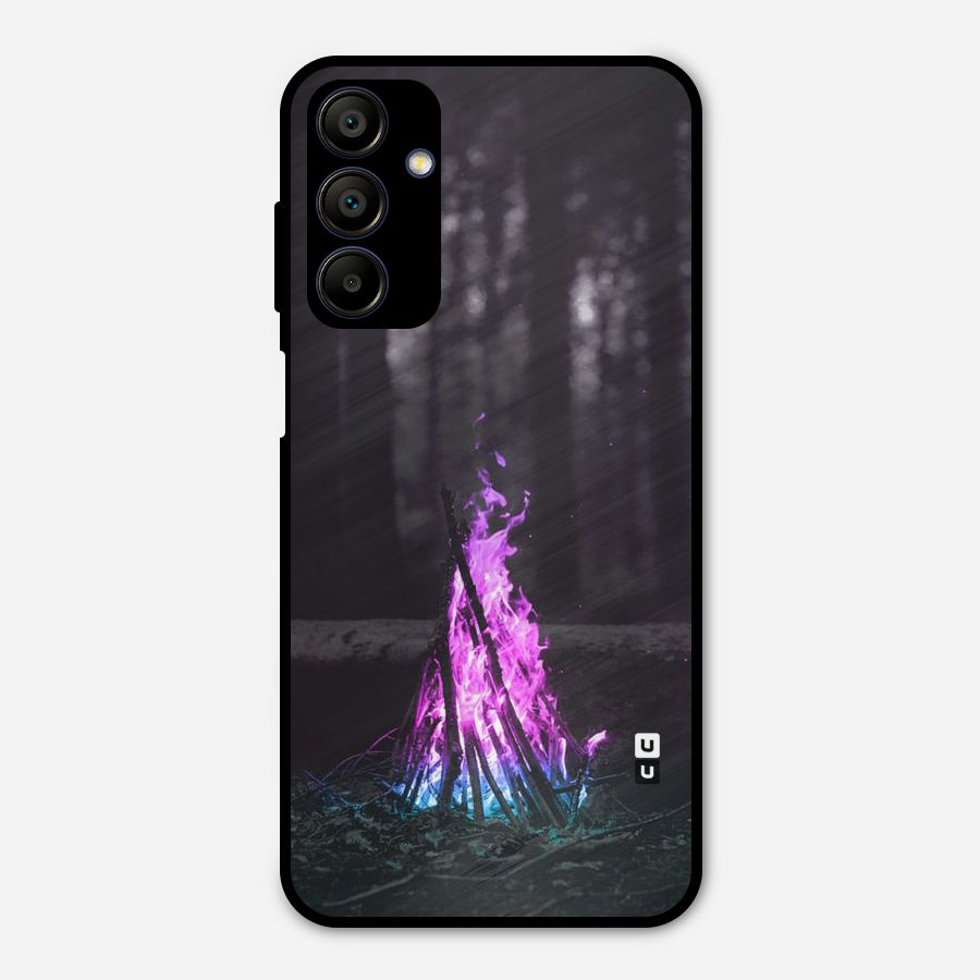 Wild Fire Metal Back Case for Galaxy A15 5G