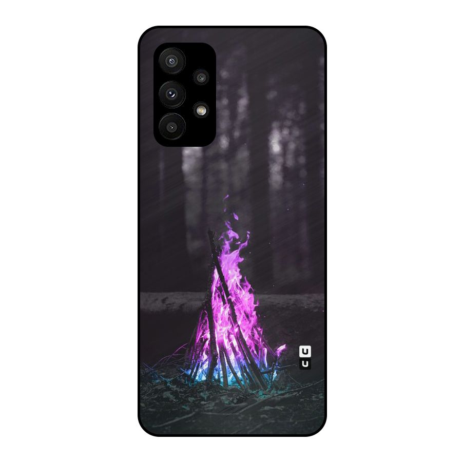 Wild Fire Metal Back Case for Galaxy A23