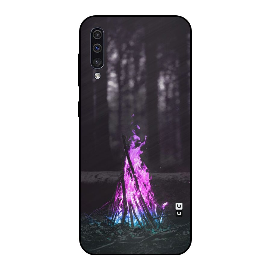 Wild Fire Metal Back Case for Galaxy A30s