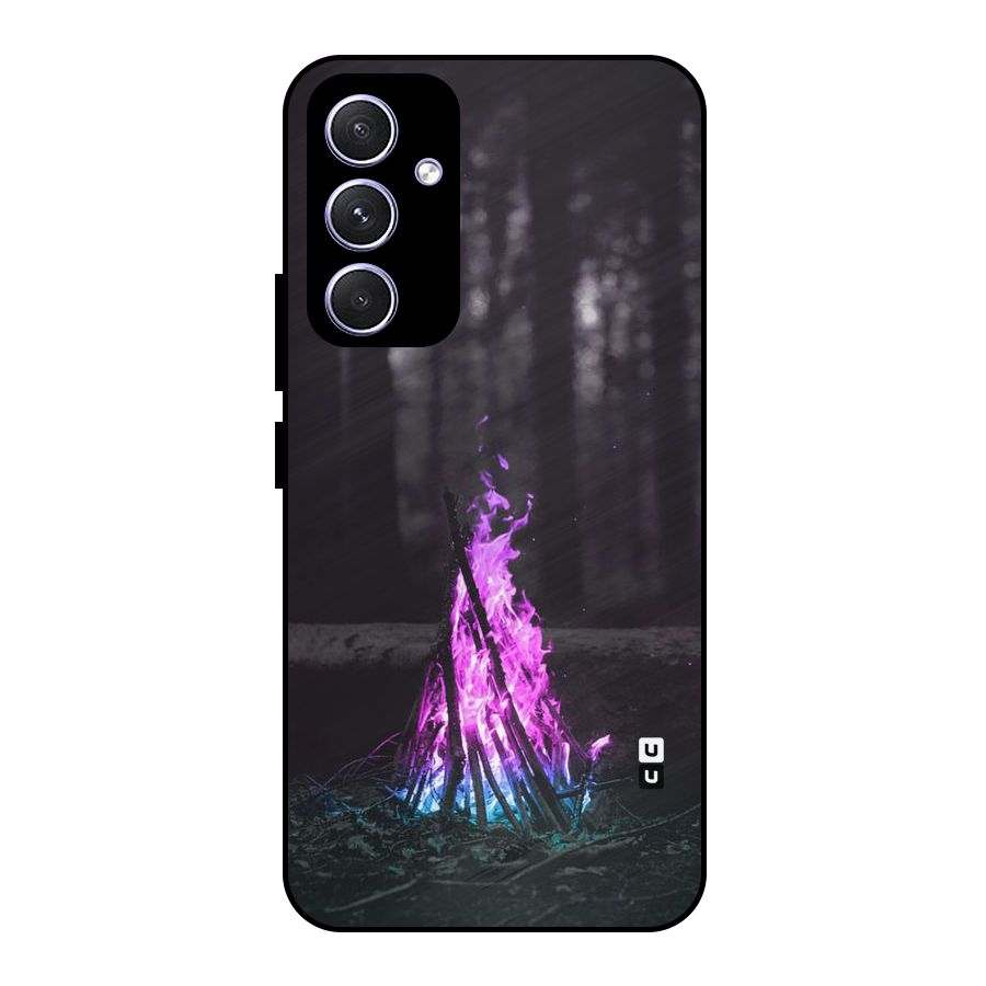 Wild Fire Metal Back Case for Galaxy A54