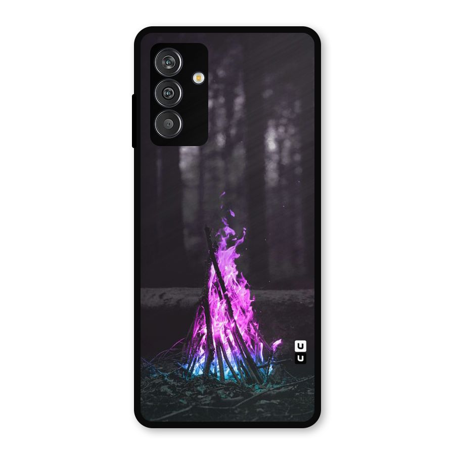 Wild Fire Metal Back Case for Galaxy F13