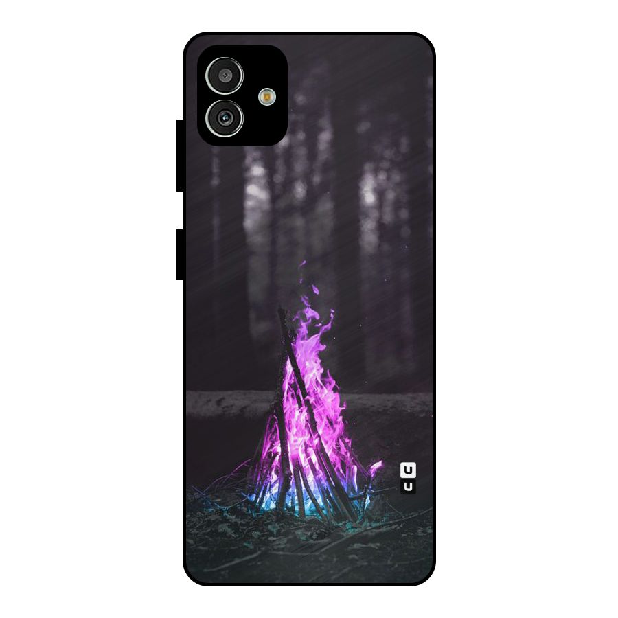 Wild Fire Metal Back Case for Galaxy M13 5G