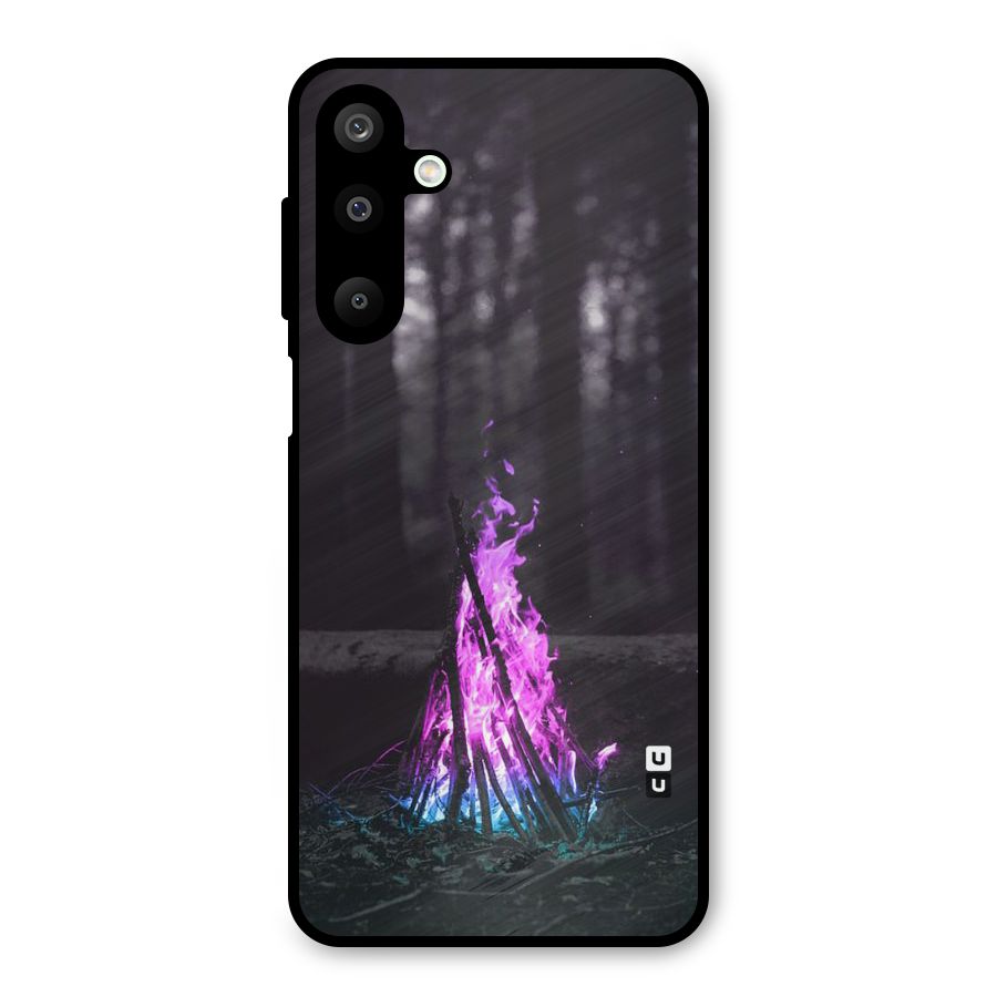 Wild Fire Metal Back Case for Galaxy M16