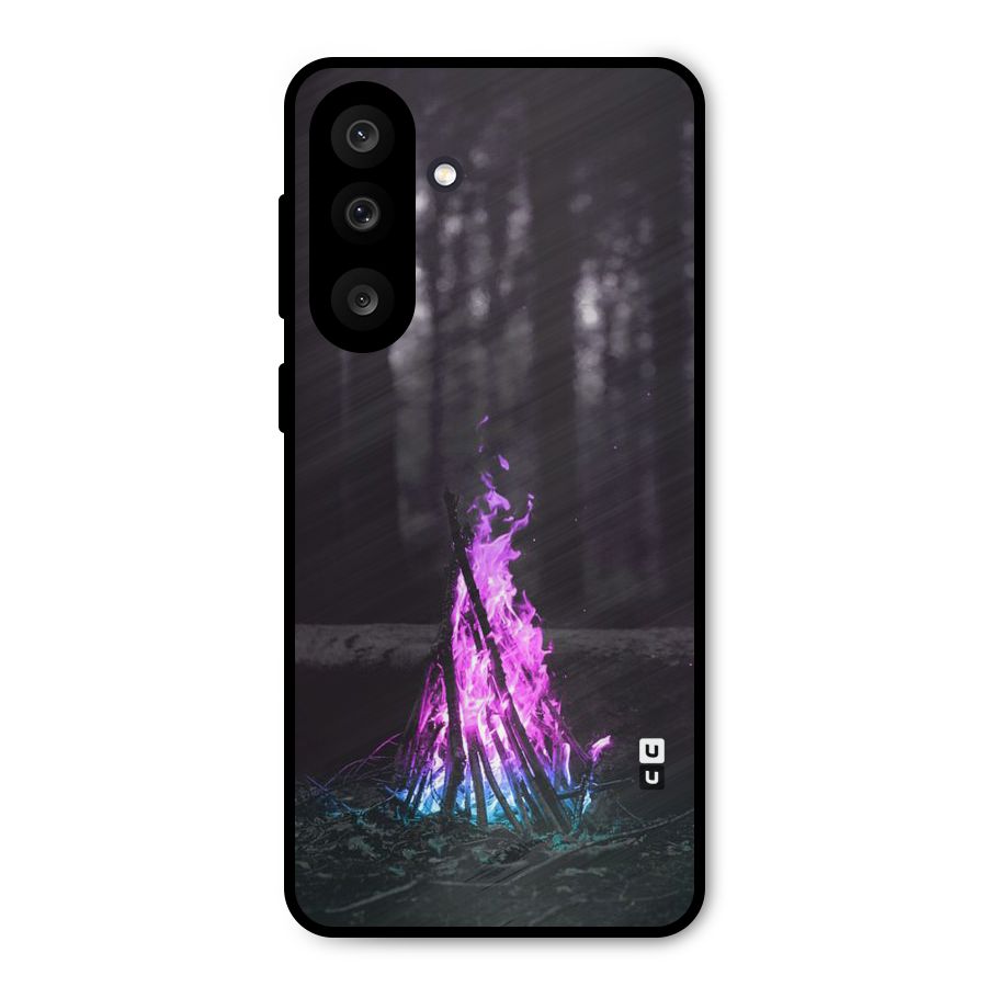 Wild Fire Metal Back Case for Galaxy M56
