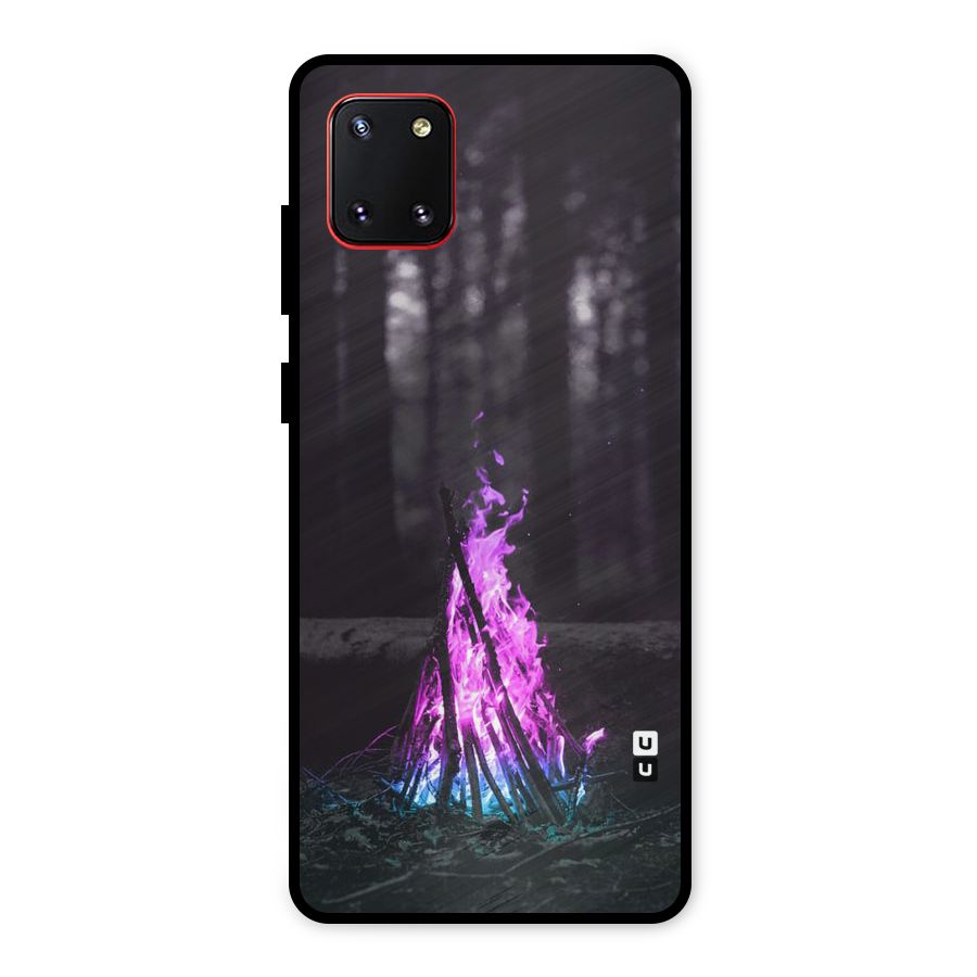 Wild Fire Metal Back Case for Galaxy Note 10 Lite