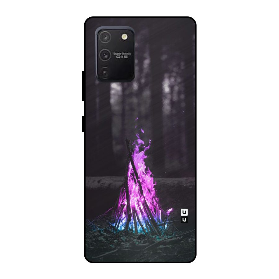 Wild Fire Metal Back Case for Galaxy S10 Lite