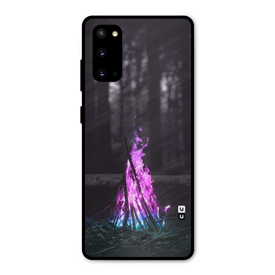 Wild Fire Metal Back Case for Galaxy S20