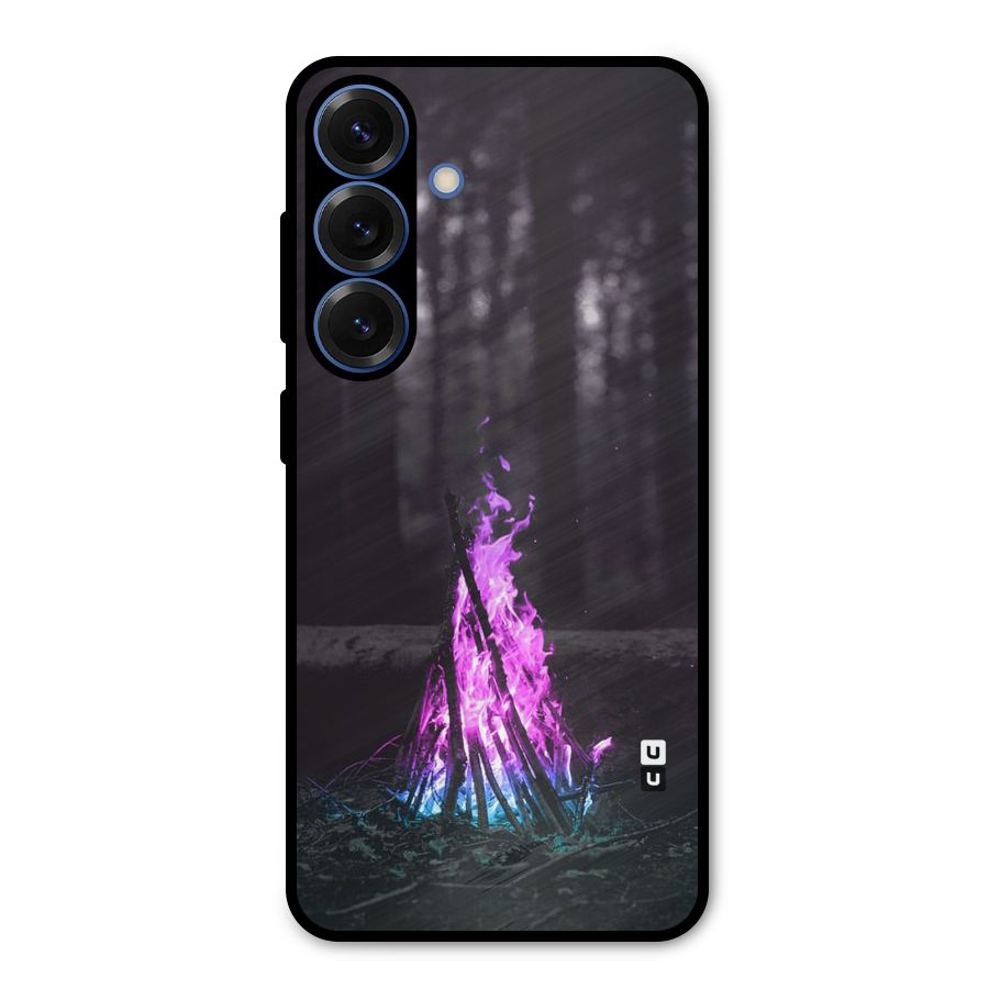 Wild Fire Metal Back Case for Galaxy S25