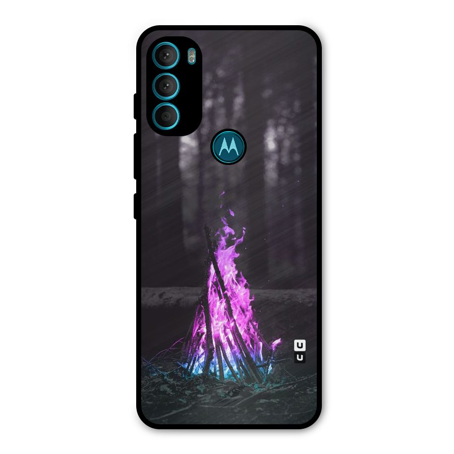 Wild Fire Metal Back Case for Moto G71 5G