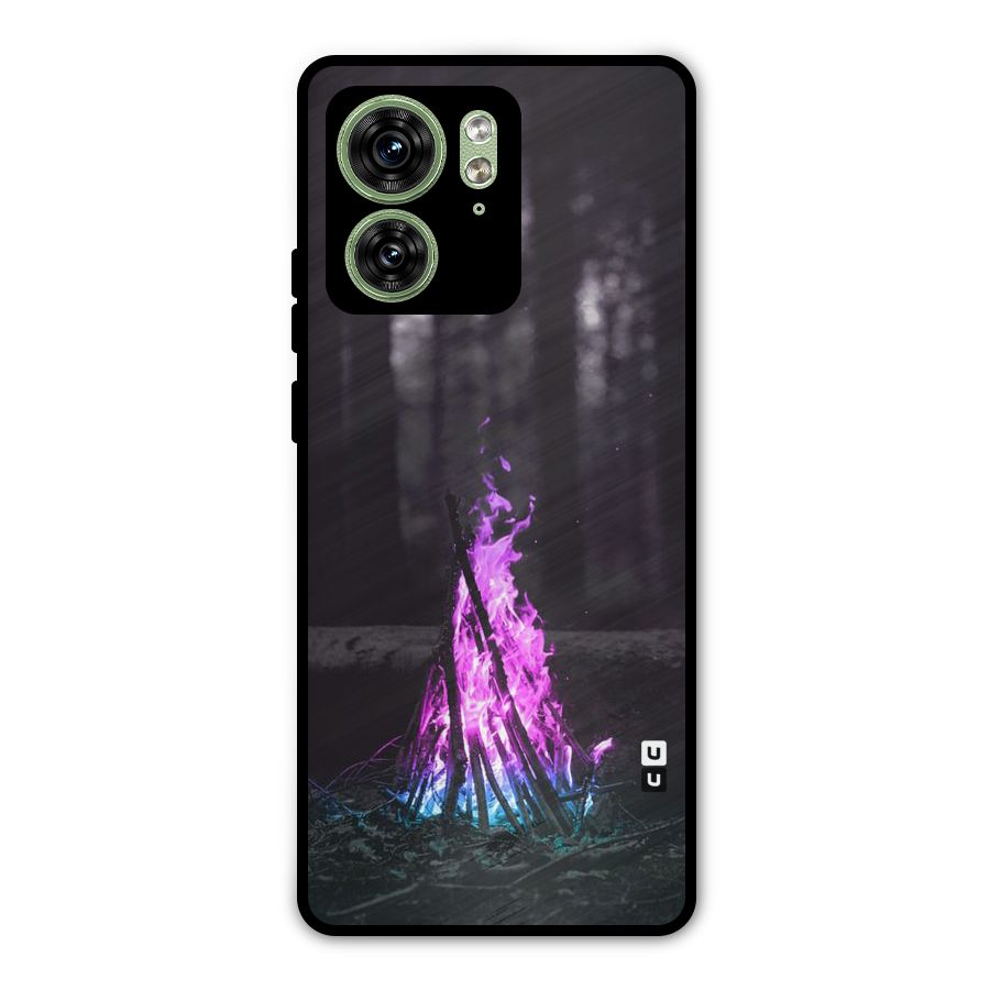 Wild Fire Metal Back Case for Motorola Edge 40 5G